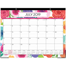 Blue Sky Mahalo Academic Monthly Desk Pad