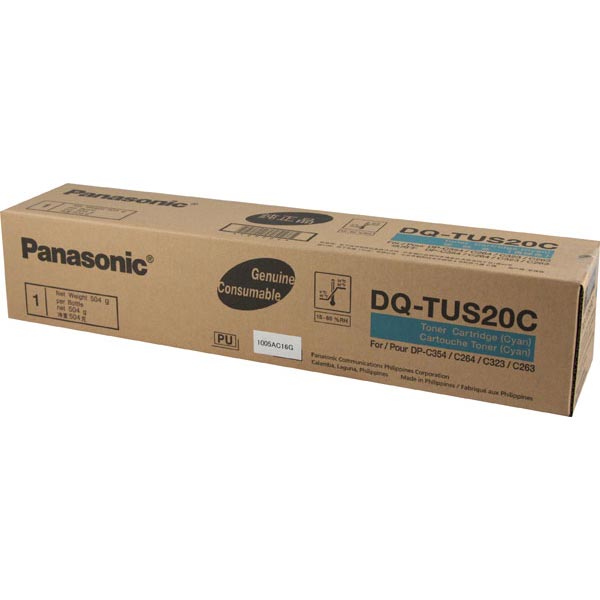 Panasonic DQ-TUS20C Cyan OEM Toner Cartridge