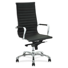 Lorell Modern Chair Srs High-back Leather Chair