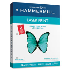 Hammermill 3-Hole Punched Laser Print Paper