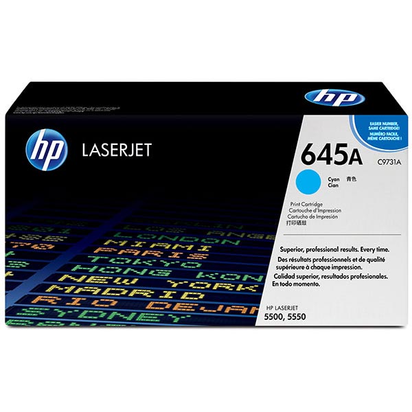 HP C9731A (HP 645A) Cyan OEM Toner Cartridge