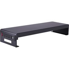 Lorell AC/USB Double Monitor Stand