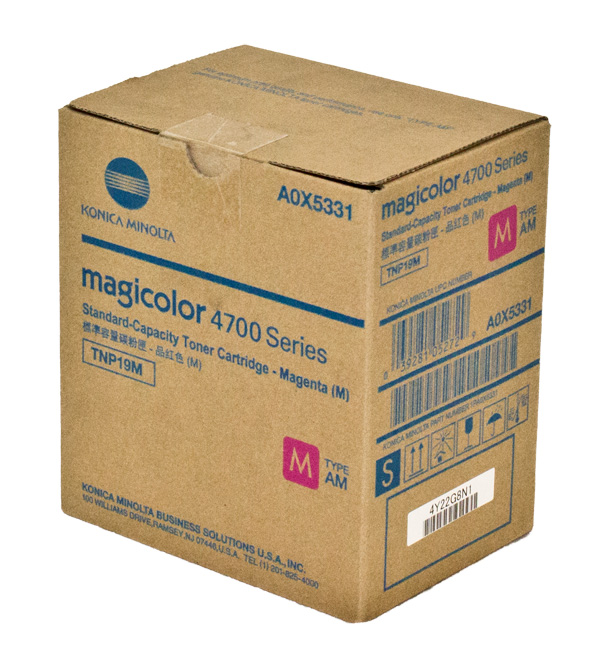 Konica Minolta A0X5331 Magenta OEM Toner Cartridge