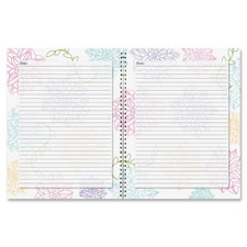 Doolittle Whimsical Floral Doodle Notebook