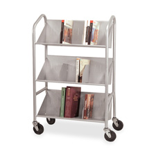 Buddy Slope Shelf Cart w/ Dividers