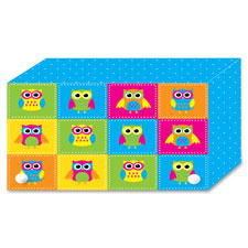 Ashley Prod. Colorful Owls Index Card Holder