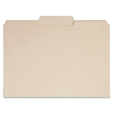 SKILCRAFT 1/3-cut Pos-2 Tab Manila File Folders