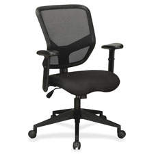 Lorell Executive Mesh Mid-back Chair