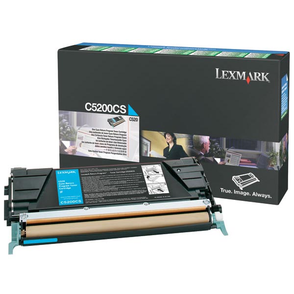 Lexmark C5200CS Cyan OEM Toner Cartridge