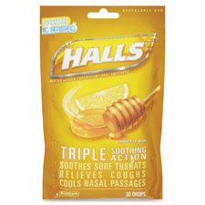 Cadbury Halls Honey-Lemon Cough Drops