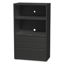 Lorell 36" Lateral File Drawer Combo Unit