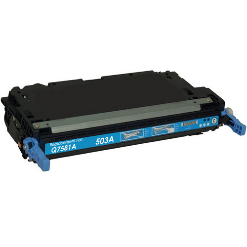 Premium Quality Cyan Toner Cartridge compatible with HP Q7581A (HP 503A)