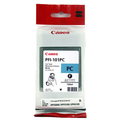 Canon 0887B001AA (PFI-101PC) Cyan Photo OEM Inkjet Cartridge