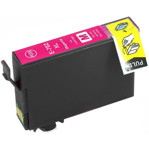 Premium Quality Magenta High Yield Ink Cartridge compatible with Epson T702xl320 (Epson 702XL)