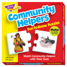 Trend Community Helpers Alphabet Puzzle Set