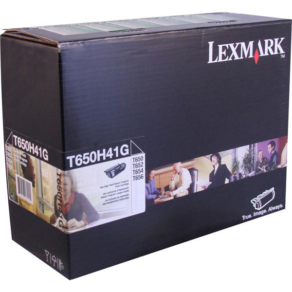 Lexmark T650H41 Black OEM High Yield Print Cartridge