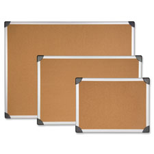 Lorell Mounting Aluminum Frame Corkboard