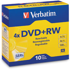 Verbatim DataLife Plus Branded DVD+RW Disc