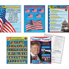 Trend U.S. Presidents Learning Charts Combo Pack