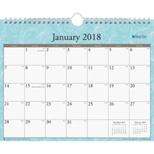 Blue Sky Knightsbridge Monthly Wall Calendar