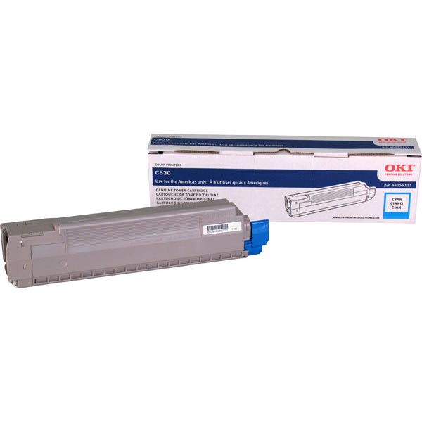 Okidata 44059111 Cyan OEM Toner