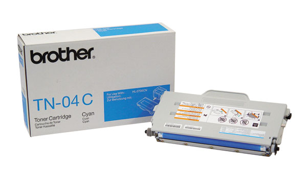 Brother TN-04C Cyan OEM Toner Cartridge