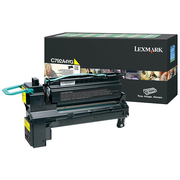 Lexmark C792A4YG Yellow OEM Toner