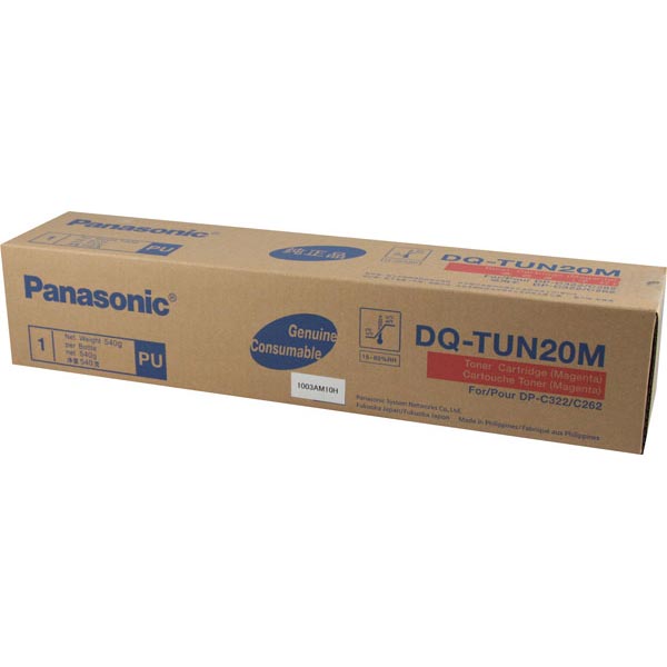 Panasonic DQ-TUN20M Magenta OEM Laser Toner Cartridge