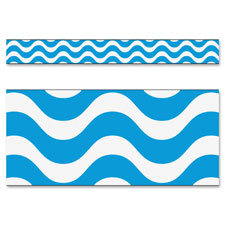 Trend Wavy Blue Bolder Borders