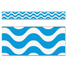 Trend Wavy Blue Bolder Borders