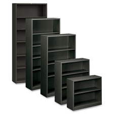 HON Brigade Fixed Bottom Shelf CCL Steel Bookcase