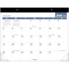 At-A-Glance E-Z Read Monthly Desk Pad