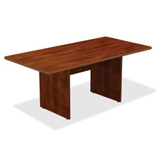 Lorell Chateau Srs Cherry 6" Rectangular Tabletop
