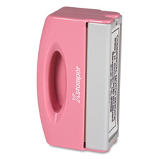 Xstamper Pre-inked Pink Pocket Stamp