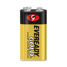 Energizer Eveready Gold Alkaline 9-Volt Batteries
