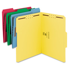 Smead Colored Top Tab Folders With Fasteners