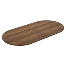 Lorell Chateau Srs Walnut Oval Conf. Tabletop