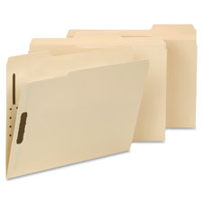 Smead Heavy-duty Manila Stock Fastener Folders