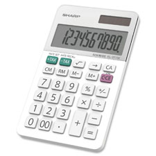 Sharp EL-377 10-Digit Handheld Calculator