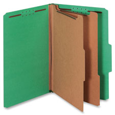 Pendaflex 2-Divider Pressboard Classifictn Folders