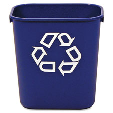 Rubbermaid Blue Deskside Recycling Container