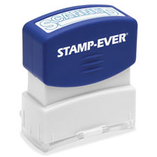 U.S. Stamp & Sign SCANNED Pre-inked Stamp