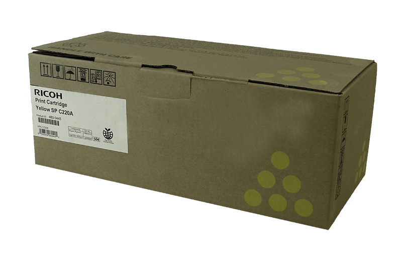 Ricoh 406105 Yellow OEM Laser Toner Cartridge