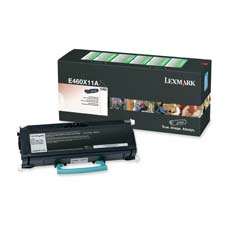 Lexmark E460X11A Black OEM Extra High Yield Toner Printer Cartridge