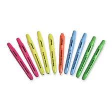 SKILCRAFT Retractable Neon Color Highlighters