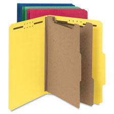 Smead Recycled Pressbrd 2-Dvdr Classfctn Folders