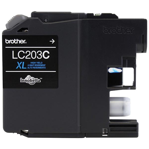 Brother LC-203C Cyan OEM Inkjet Cartridge