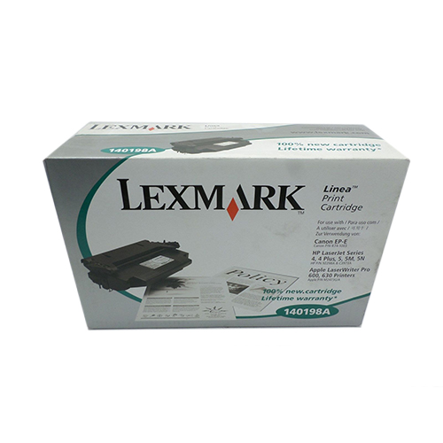 Lexmark 140198A Black OEM Laser Toner Cartridge