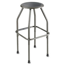 Safco Diesel Adjustable Height Steel Stool