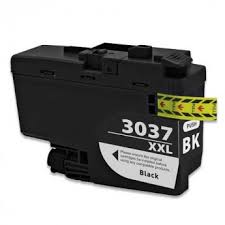Premium Quality Black Super High Yield Inkjet Cartridge compatible with Brother LC-3037Bk